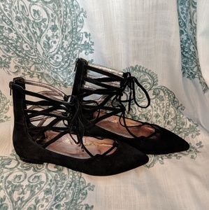 Joseph Campbell Atrium black flats 7.5